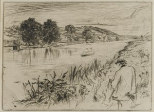 Dibujando, No. 1, 1861 de James Abbott McNeill Whistler